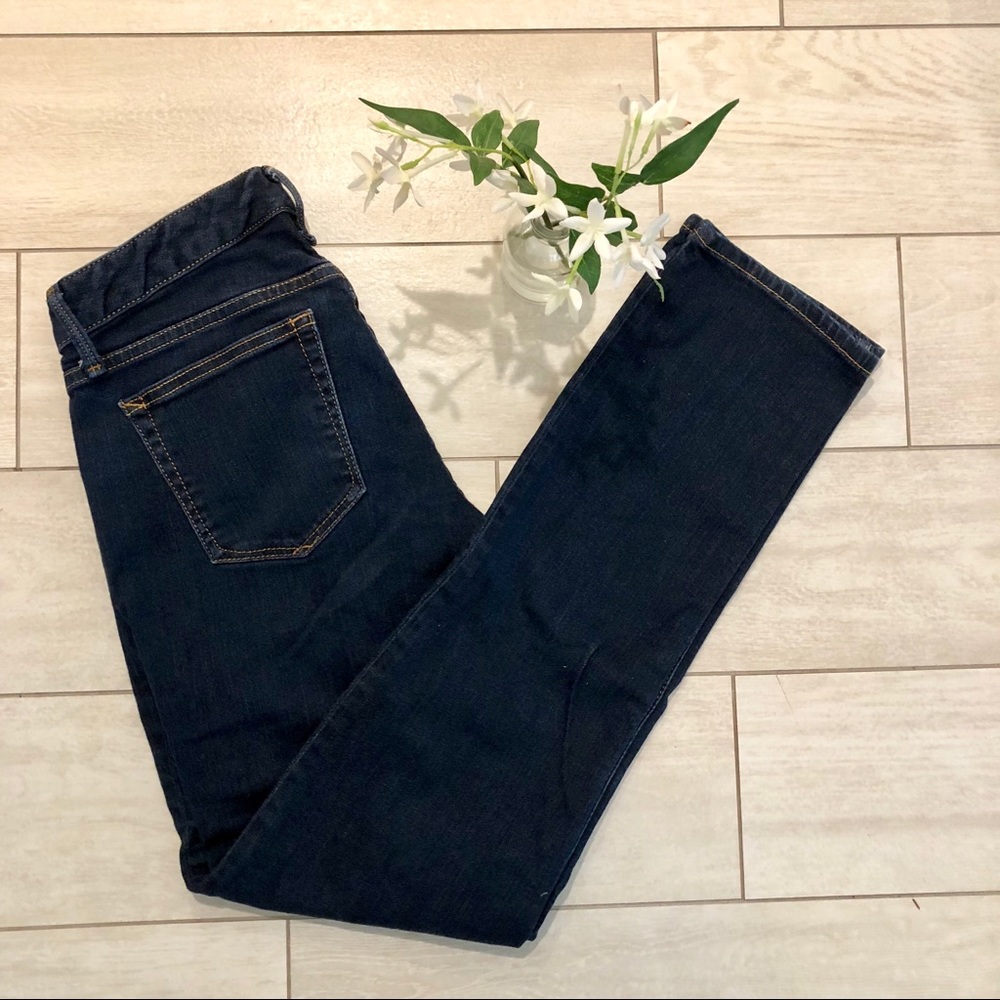 Gap real straight jeans